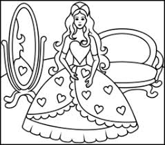 Princess coloring book for girls: Princesses Coloring Online