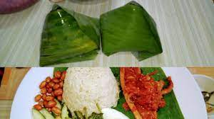 6 cara melipat daun pisang dengan mudah untuk semua makanan. Cara Bungkus Nasi Lemak Daun Pisang Oleh Bonda Mak 166 By Masak Apa Kita Youtube