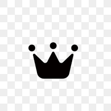 Black And White Crown Png 