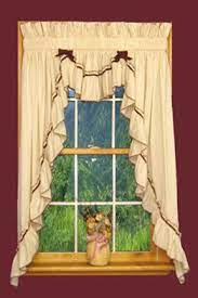Jenny Country Ruffle 3 Piece Swag Curtains Set 135 Inch By 63 Inch 1 1 2 Inch Rod Pocket Wine Window Toppers Http W Swag Curtains Curtains Ruffle Curtains