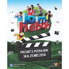 For 2nd tyme jom heboh menjejakkan kaki ke bumi terengganu but this year buat kat stadium gong badak pulakkk.jauh la dari rumah saye.tapi pergi la jugak sekejapp kononnye nk g tebus hadiah kat booth hotlink ngan my bff.at last g saje2. Aturcara Menarik Karnival Jom Heboh Di Putrajaya