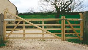 Split rail fence landscaping ideas. Estate Horned Five Bar Gate Green Thomson Sawmills