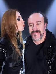 On stage with Moonlight Haze🌛🌝🌜 Amazing pic by the one and only Andrea  Endryus Pensalfine🌙 🌕🌖🌗🌘🌑🌒🌓🌔🌕