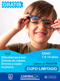 CAMPAÑA VISUAL PARA NIÑOS GRATIS 🤓 🫱🏻‍🫲🏼Junto con Gobernación de  Sonsonate Emerson Campos B. Eliu Servando hemos gestionado unca campaña  visual para niños de 7 a 14 años. 💥Inscribirse en la Unidad