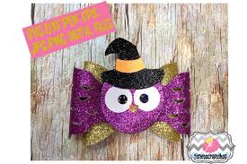 Choose from 560+ halloween witch graphic resources and download in the form of png, eps, ai or psd. Halloween Owl Witch Hat Hair Bow Template Svg Dxf Pdf Eps Jpg Pn