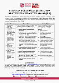 Are we supposed to wait for the link or are eligible candidates automatically notified? Bahagian Hal Ehwal Pelajar Upm Makluman Pinjaman Boleh Ubah Pidn 2019 Jabatan Perkhidmatan Awam Jpa Tarikh Tutup Sehingga 3 Mei Ini Lawat Pautan Berikut Untuk Maklumat Lanjut Http Esilav2 Jpa Gov My Facebook