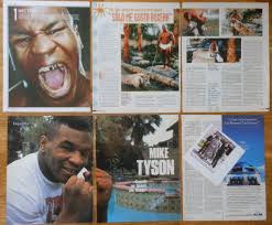 MIKE TYSON spain clippings 1990s/00s magazine articles photos boxeo boxing
