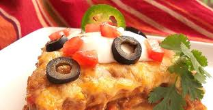 Burrito Pie Allrecipes Food Mexican Food Recipes Easy Casserole Recipes