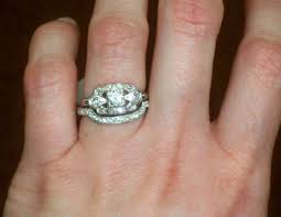 So there you have it, some engagement band and wedding ring rules and how to break them to suit your. Spinoff Post Pics Of Your Two Rings Together Wedding Ring Engagement Ring