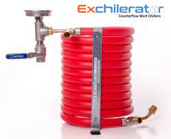 Add flux and weld to keep it in place. Maxx Counterflow Wort Chiller