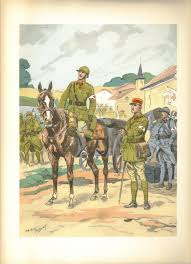 Service De Sante Militaire Tenues De Campagne Medecin Capitaine Medecin Lieutenant Section D Infirmiers Armee Francaise Uniforme De L Armee Armee Italienne