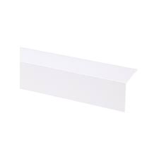 Cornière adhésive alfer 20x20x1mm pvc gris 2,5m. Corniere D Angle En Pvc Blanc 260 X 5 X 5 Cm