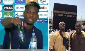 How the muslim faith makes him a better person in life. Paul Pogba Removes Heineken Beer Bottle At Euro 2020 Press Conference Daily Mail Online