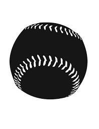 Baseball Silhouette Silhouette Cameo Crafts Metal Flower Wall Art Silhouette Images