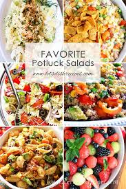 There's no such thing as too many christmas recipes. Favorite Potluck Salads Let S Dish Recipes