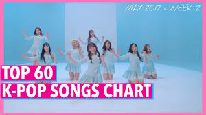 top 60 k pop songs chart may 2017 week 2