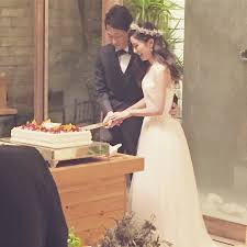 先日結婚式を挙げたおふたり ご結婚おめでとうございます オーダーメイドのアイボリーのドレスが本当にお似合いでした nuance nuancedress ウェディング ウェディングドレス wedding wedding dresses wedding dresses lace dresses