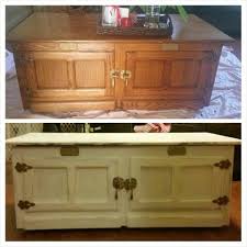 First Diy Face Lift Used Chalk Paint On This Vintage White Clad Coffee Table Overall Pretty Painless And Q Refinishing Furniture Redo Furniture Diy Furniture