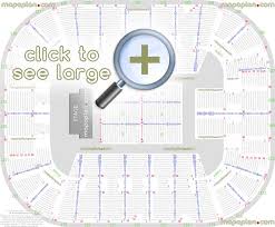 Eaglebank Arena Seat Row Numbers Detailed Seating Chart