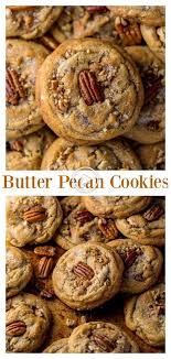 Les Biscuits Brown Butter Pecan Sont Epais Caoutchouteux Et Croquants Fait Avec Du Beurre Brun Biscuits Aux Noix Delicieux Desserts Gateaux Et Desserts