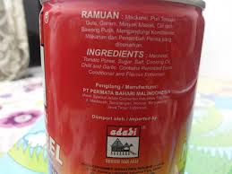 Adabi Mackerel In Tomato Sauce Malaysiafoodinformation