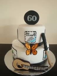 Ribbon, hot glue them around and then done. 11 60th Birthday Cakes For Him Photo 60th Birthday Cake Ideas 60th Birthday Cake Ideas And 60th Birthday Cake Snackncake