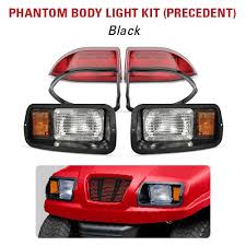 Club Car Precedent Golf Cart Doubletake Phantom Replacement Body Led Wheelz Custom Carts Accessories