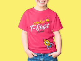 Free Little Girl T Shirt Mockup Shirt Mockup Girls Tshirts Tshirt Mockup