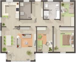 Weitläufiger bungalow mit 120 qm grundriss. Der Bungalow 110 Grundriss Erdgeschoss Ihr Town Country Massivhaus