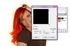Here Is A Tutorial How To Change Hair Color In Gimp The First Step Is To Create A New Layer And Set Its Blending Mode To Overlay To