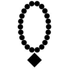Pearl Necklace With Diamond Pendant Free Vector Icons Designed By Freepik Delicate Jewelry Necklace Free Icons Instagram Highlight Icons