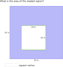 If you want the shading on the left which means p(z< 0.61), the area is.7291. Ixl Area Between Two Rectangles 6th Grade Math