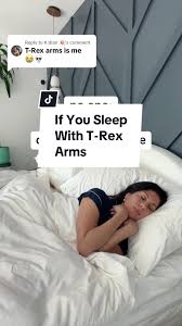 Understanding T-Rex Arms While Sleeping