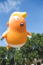 Image result for trump baby blimp