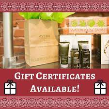 These cards' backing paper also have a q code to link to a website for managing the gift card. Pin On Waterhouse Salon