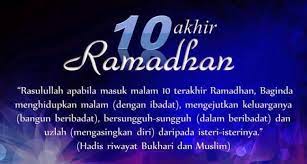 Check spelling or type a new query. Pekapa 10 Malam Terakhir Ramadhan Mungkin Kata Orang 10 Facebook