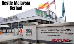 We are primarily focused in building the food service sector. Nestle Malaysia Berhad Fortune My