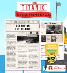 Here's how you can tell the difference between a news story and a feature story. The Titanic Newspaper Report Ks2 Reading Comprehension Titanic Primary Classroom Resources