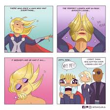 Angela Mary Vaz Straycurls Instagram Photos And Videos Thor And His Magnificent Hair Thor Avengersinfinitywar Avengers Superheroes Thor Girl Cartoon