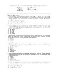 +uatlah laporan kegiata n meran$ang/merakit meran$ang/merakit alat* laporan laporan. Soal Sejarah Peminatan Kelas 12