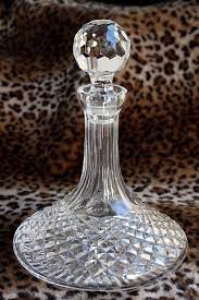Antique 4 crystal decanter liquor bottles wood tantalus box bramah lock crystal. Pin On For The Home