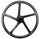 700C Disc Carbon Gravel/CX 27mm Wide 36.5mm Deep Five Spoke Wheels