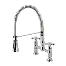 Check spelling or type a new query. Heritage Two Handle Deck Mount Pull Down Sprayer Kitchen Faucet Overstock 32402550