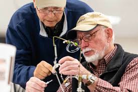 Fly fishing ties together military veterans in the Chesapeake region