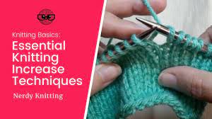 There are many ways to increase knitting stitches, but the most common ones are knit into front and back of the loop and pick up the horizontal strain between two stitches and knit to the back for it. How To Increase In Knitting Essential Increases For Every Knitter Tonia Knits