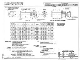 Hi Lok Fasteners Hl64 Hi Lok Pin Protruding Tension Head