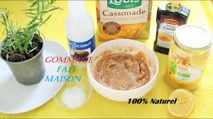 Comment faire un bon gommage à la maison ? Gommage Naturel Maison Visage Et Corps Peau Noire Et Metissee Anti Taches Youtube