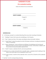 In addition, once the month ends, alterations can be made to the rental contract. 30 Free Equipment Rental Lease Agreement Forms Templates