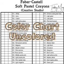 Derwent Inktense Blocks Color Chart 72 Colors Tabby