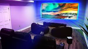 My New Home Theater Setup With A 4k Projector Youtube See, when it comes to purchasing a projector for a home theater setup, it is imperative to decide on the ones that are not looting your money by making use of. my new home theater setup with a 4k projector